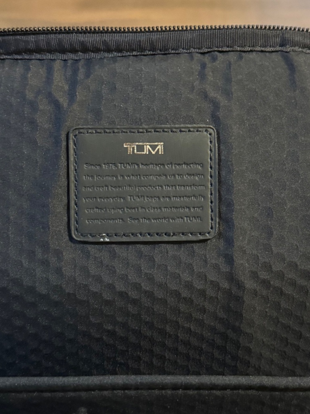 Tumi "Search" Backpack - Black LEATHER – Alpha Bravo - Style 1470531041 - Picture 7 of 8